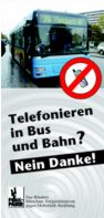 Im Informationsblatt der Münchener Bürgerinitiativen wird Bus- und Trambahnfahrern sowie Fahrgästen die Problematik vor Augen geführt