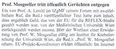 Textfragment aus Elektrosmog-Report 08/2010